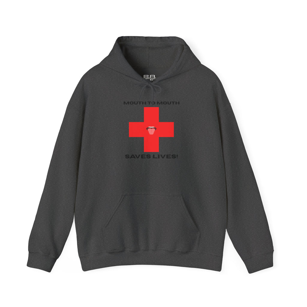 Mouth To Mouth Saves Lives! Hoodie